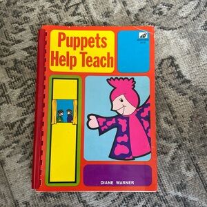 Puppets Help Teach Book by Diane Warner